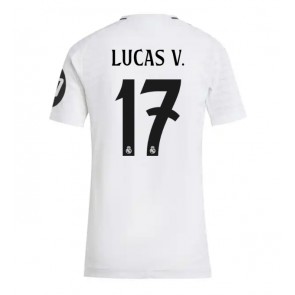 Real Madrid Lucas Vazquez #17 Domaci Dres za Ženska 2024-25 Kratak Rukavima